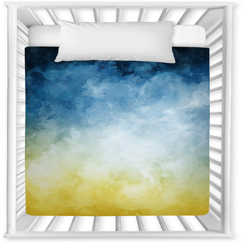 Blue And Yellow Nursery Decor