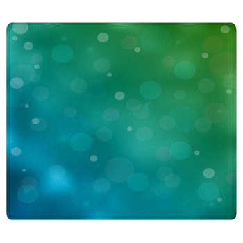 Blue Bokeh Light Background Area Rug