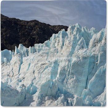 Blue Glacier Baby Blanket