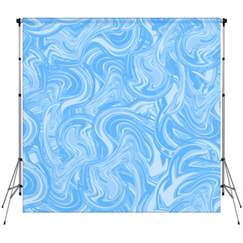 Blue Marble Seamless Custom Size Backdrop