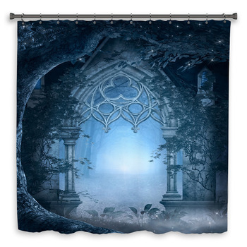 Blue Passage Shower Curtain