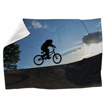 Bmx Fleece Blanket