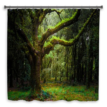 Bosco Custom Size Shower Curtain