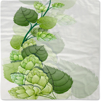 Branch Of Hops Baby Blanket