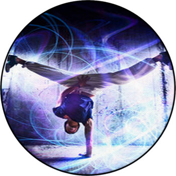 Break Dance Round Rug
