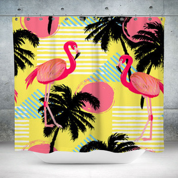 Bright Semless Pattern With Custom Size Shower Curtain