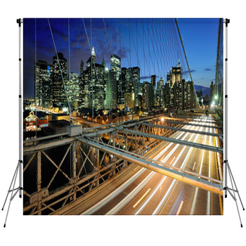 Brooklyn Bridge Fleece Backdrop