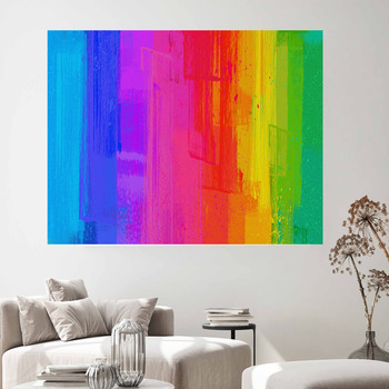Rainbow Woven Tapestry - Multi