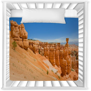 Bryce Canyon Under The Blue Sky Baby Crib Comforter