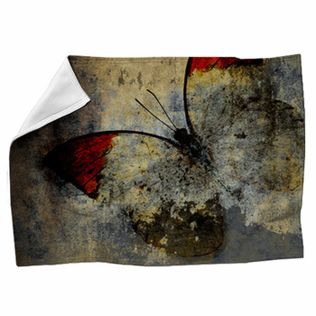 Butterfly Fleece Blanket