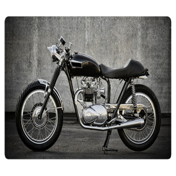 Cafe Racer Motorcycle Area Rug