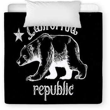 California Republic Bear In Dirty Toddler Comforter