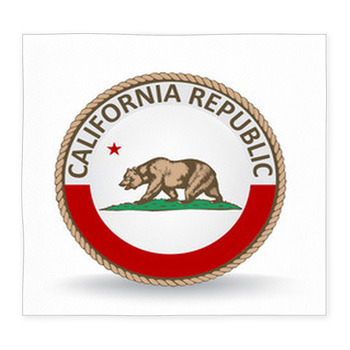 California Seal Custom Size Floor Mat