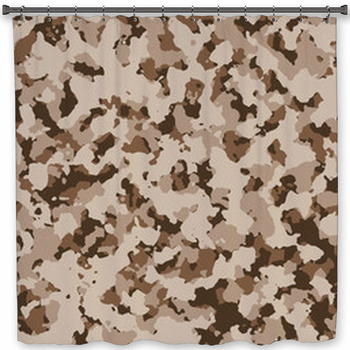 Camouflage Shower Curtains Mats Towels Personalize