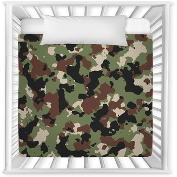Camouflage Nursery Decor