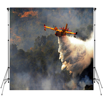 Canadair Fleece Backdrop
