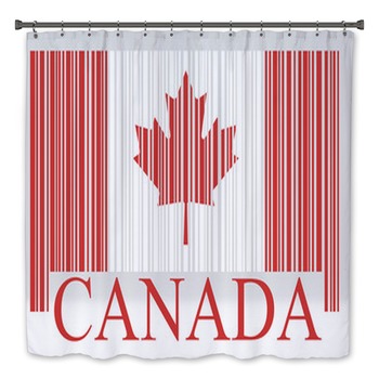 Canadian Flag Bath Decor
