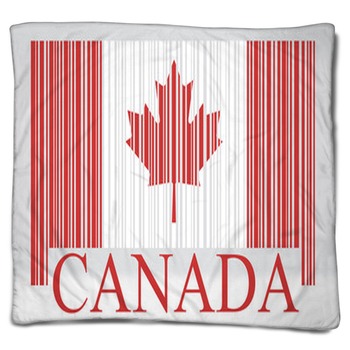 Canadian Flag Blankets