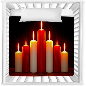 Candle Arch Baby Crib Comforter