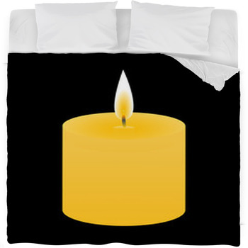 Candle Fleece Bed Blanket