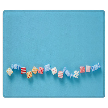 Candy colorful caramel background material Area Rug