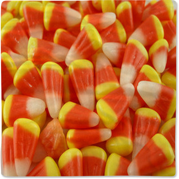Candy Corn Baby Blanket