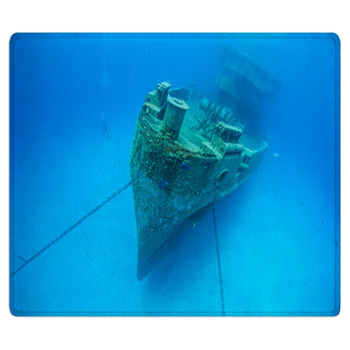 Caribbean Shipwreck Bath Mat