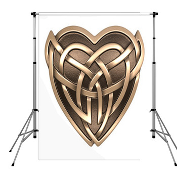 Celtic Heart Pole Pocket Backdrop