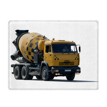 Cement Mixer Truck Bath Mat
