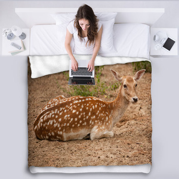 Stag fleece bedding 2025