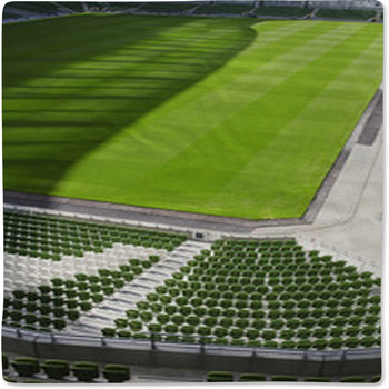 Chairs In A Rugby Stadium,Aviva Baby Blanket