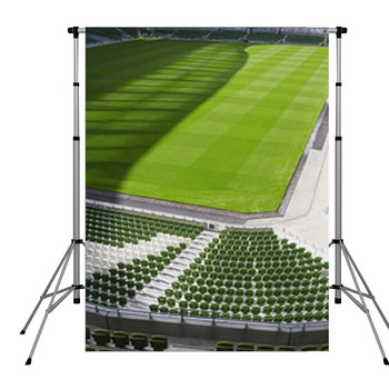 Chairs In A Rugby Stadium,Aviva Pole Pocket Backdrop