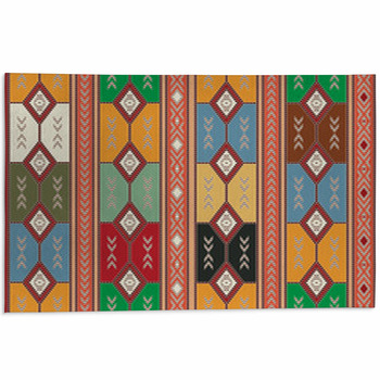Cherokee Semless Texture Area Rug