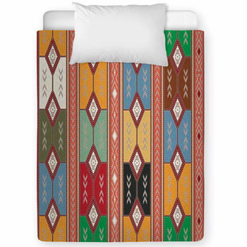 Cherokee Semless Texture Toddler Comforter