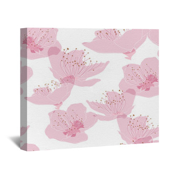 Pink floral Wall Decor in Canvas, Murals, Tapestries, Posters & More