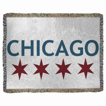 Chicago Woven Throw Blanket