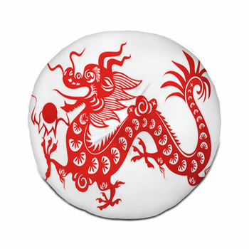 Chinese Dragon. Symbol Of The 2012 Tufted Floor Pillow