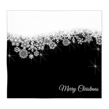 Christmas Card Custom Size Floor Mat
