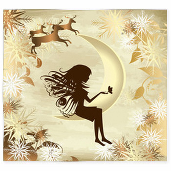 Christmas Story Gold Custom Size Floor Mat