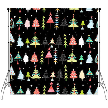 Christmas Texture With Christmas Custom Size Backdrop