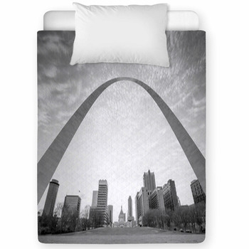 City Of St Louis Skyline Toddler Comforter