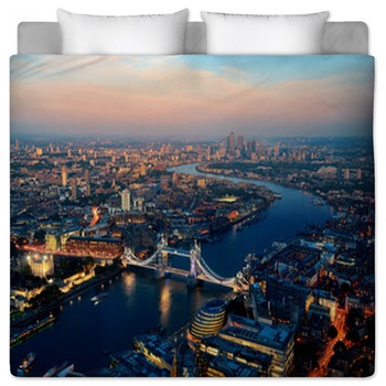 Cityscape Comforters Duvets Sheets Sets Personalized