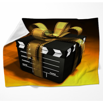 Clapboard closed Box Woven Throw Blanket