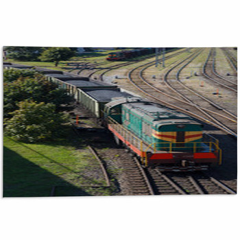 Coal Transport Area Rug