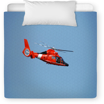 Coast Guard Helicopter Toddler Comforter