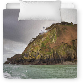 Coastal Scene On Sark Toddler Duvet