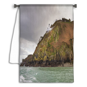Coastal Scene On Sark Towel