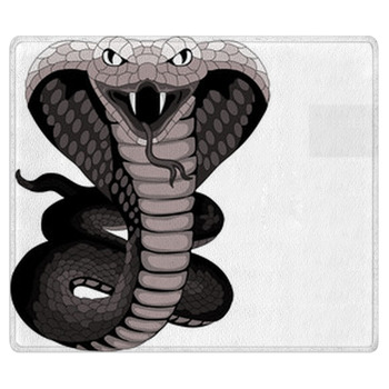 Cobra Tattoo Bath Mat