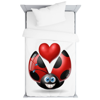 Coccinella Cuore Toddler Duvet