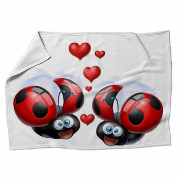 Coccinella Fleece Blanket